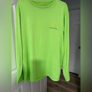 Vineyard Vines Performance Shirt in Bright Green